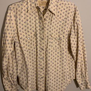 Women’s Ryan Michael Pearl Snap Shirt Small